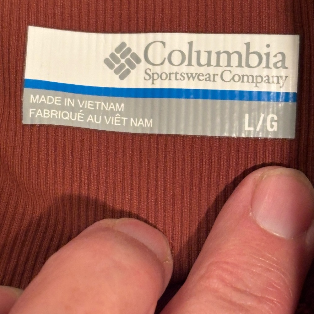 Columbia Rust High-Waist Leggings. Size large - Picture 5 of 15